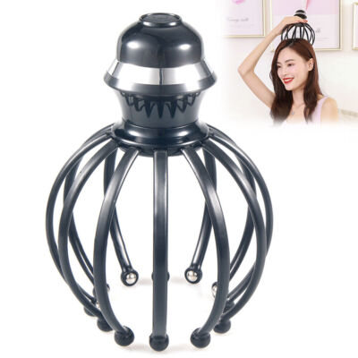 Electric Octopus-Claw Head Massager - Soothing, Post-Work & Evening Unwind