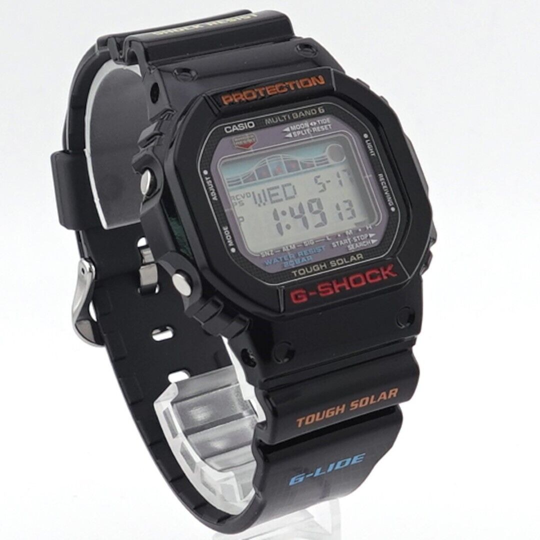 Casio Men's GWX-5600-1JF G-Shock G-Lide Tough Solar Radio Controlled Watch  [Japan Import]