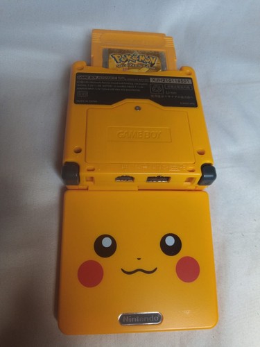 Pokemon Yellow Nintendo + Gameboy Advance Sp + Charger Original - Picture 5 of 10