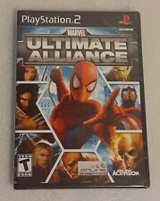 Marvel Ultimate Alliance (Sony PlayStation 2, PS2 2006) Black label NEW/SEALED
