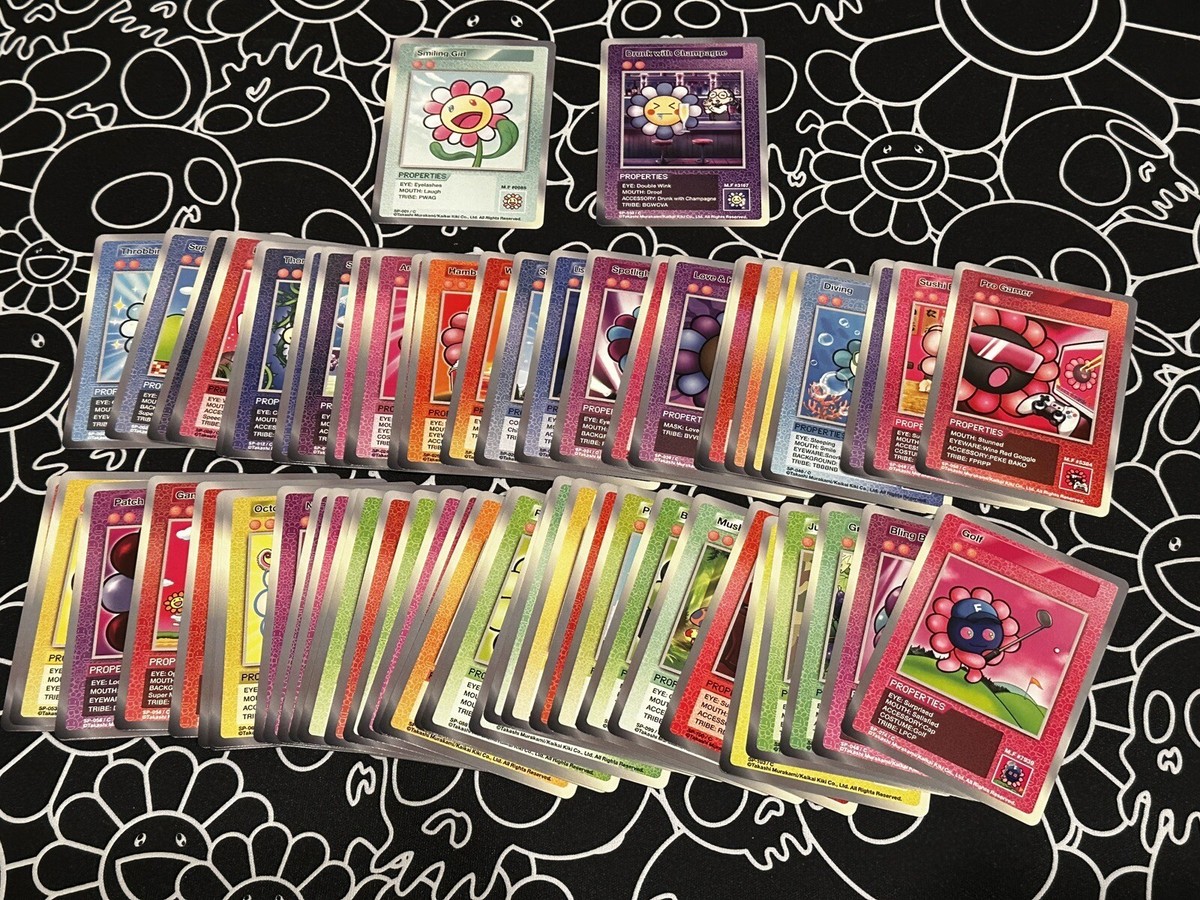 Murakami 108 Flowers Complete Set Common Cards (71 Total) | eBay Murakami 108 Flowers Complete Set Common Cards (71 Total) | eBay