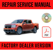 Ford Maverick 2021-2023 P758 Factory Repair Manual