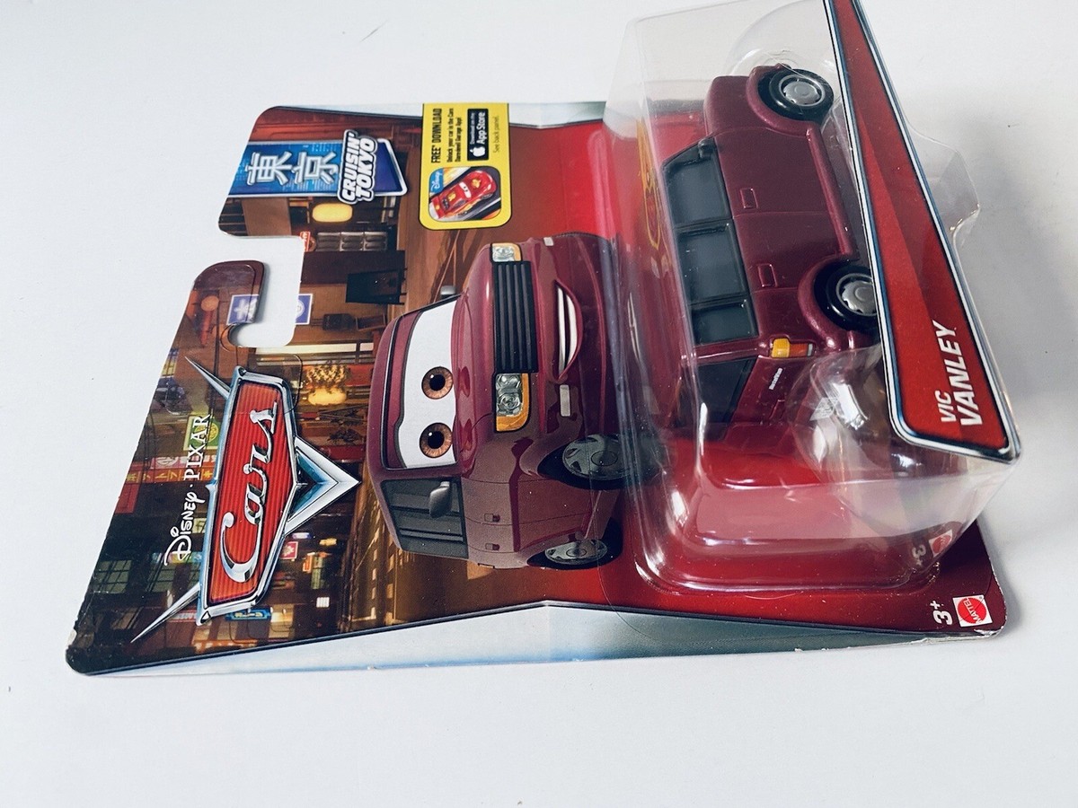 Disney Pixar Cars (LOT OF 2) Tokyo Party OKUNI Cruisin Tokyo Vic