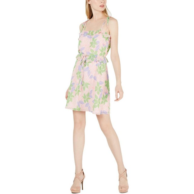 floral print cocktail party dress
