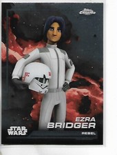 2024 Topps Star Wars Chrome Ezra Bridger Card  125