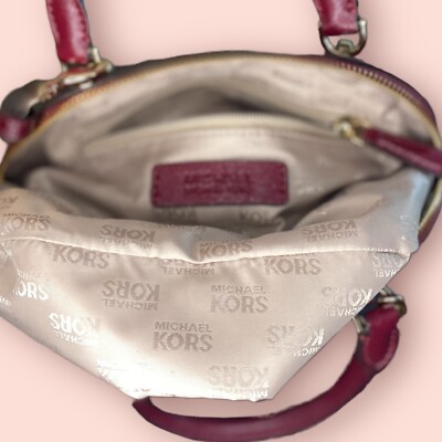 MICHAEL KORS Emmy Small Dome Star Luxury Designer Satchel Shoulder