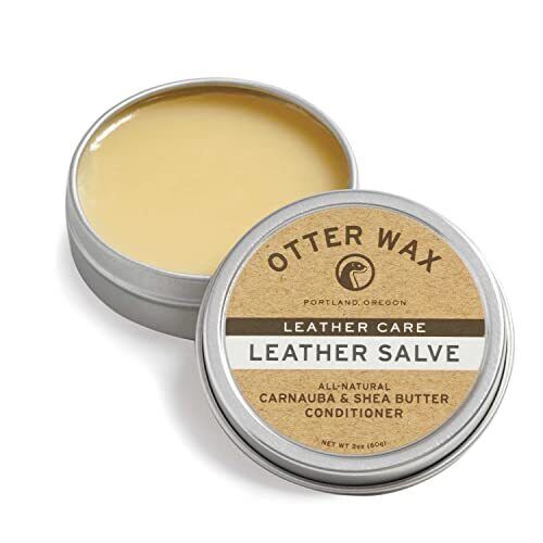Leather Salve | 2oz | All-Natural Universal Conditioner | Made in USA - Afbeelding 1 van 6