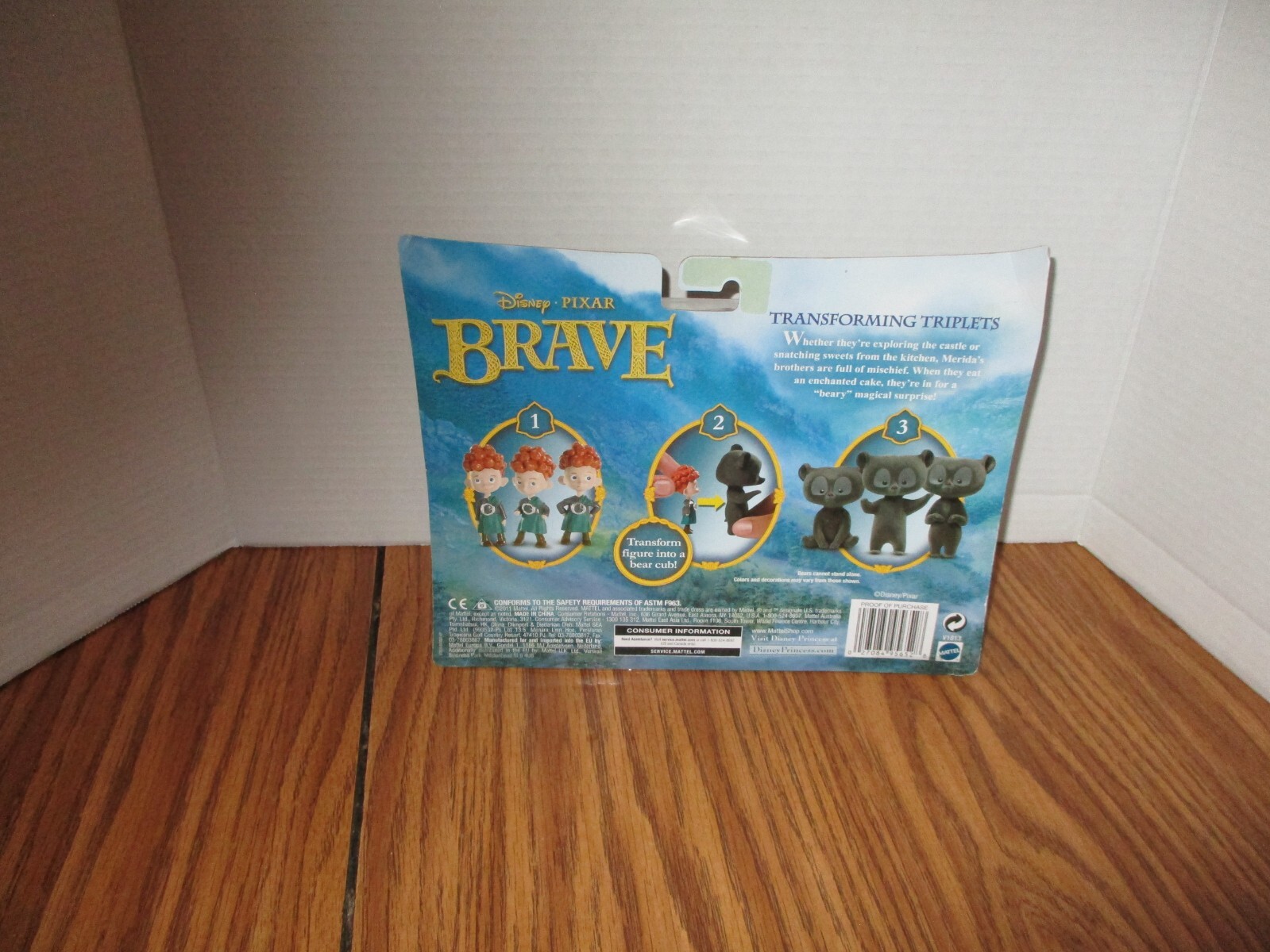 BRAND NEW DISNEY PIXAR BRAVE TRANSFORMING TRIPLETS FIGURE PLAYSET | eBay