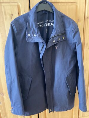 Gant Jacke - Gr. L  Herren New Haven  Top Zustand Blau