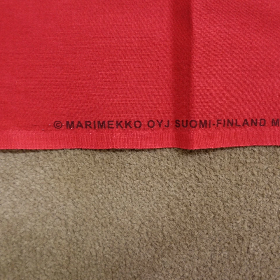VINTAGE Marimekko Fabric Oyj Suomi Maija Isola 1959 Manty 159x57 Tablecloth Art - Image 3 of 4