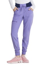Lavender Sparkle HeartSoul Scrubs Low Rise Jogger Pant HS031 LVSA