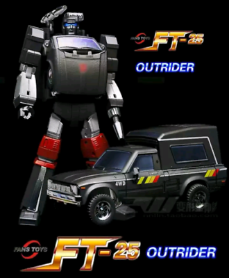 In Hand! Transform Fanstoys FT25 FT-25 Outrider Trailbreaker In Hand! Transform Fanstoys FT25 FT-25 Outrider Trailbreaker