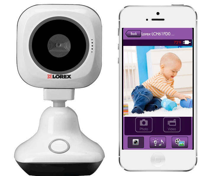 LorexBaby LBN511 Little Link HD WI-FI Video Baby Monitor 720p HD security camera