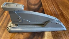 VTG Swingline Gray Metal Desk Stapler 8.5" Long Island City NY Retro USA Works!