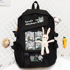 Children Shoulders Bag Cosplay Genshin Impact Alhaitham Student Backpack Gift
