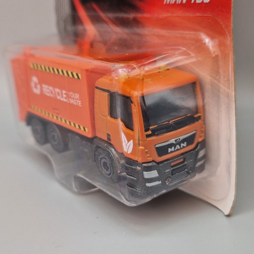 Majorette MAN TGS Refuse Lorry Diecast Model Car 1:87 New In Box - Picture 2 of 3