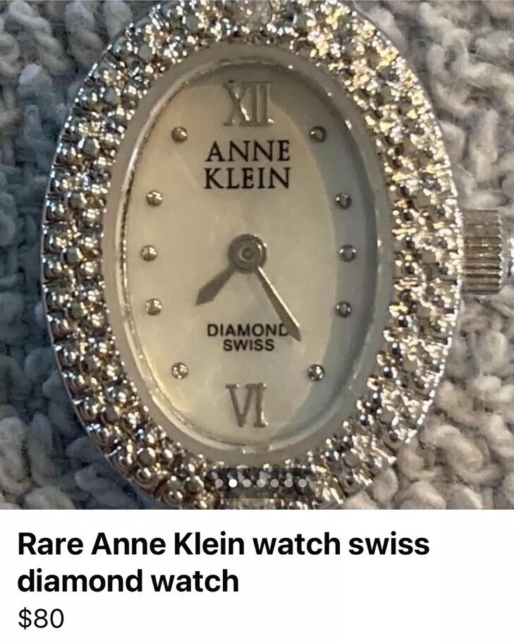 Rare Anne Klein watch swiss diamond watch Beautiful Design  display picture 1