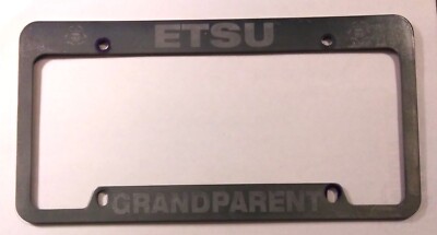 East Tennessee State University - ETSU- License Plate Frame