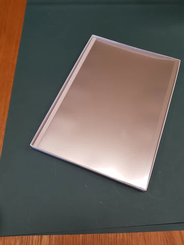A4 100 Sheets of 100µ Clear Polyester for Lasercopying With strip on Long edge