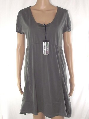 Street One Damen Kurzes Kleid Grün Größe 46 Xl Extra Large Senkrechtkleid