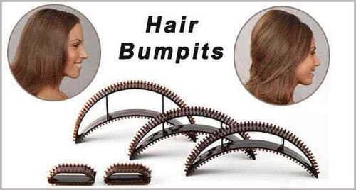BUMPITS BUMPIT - BROWN & Black PACK OF 5 HAIR VOLUMISING INSERTS - Picture 9 of 13