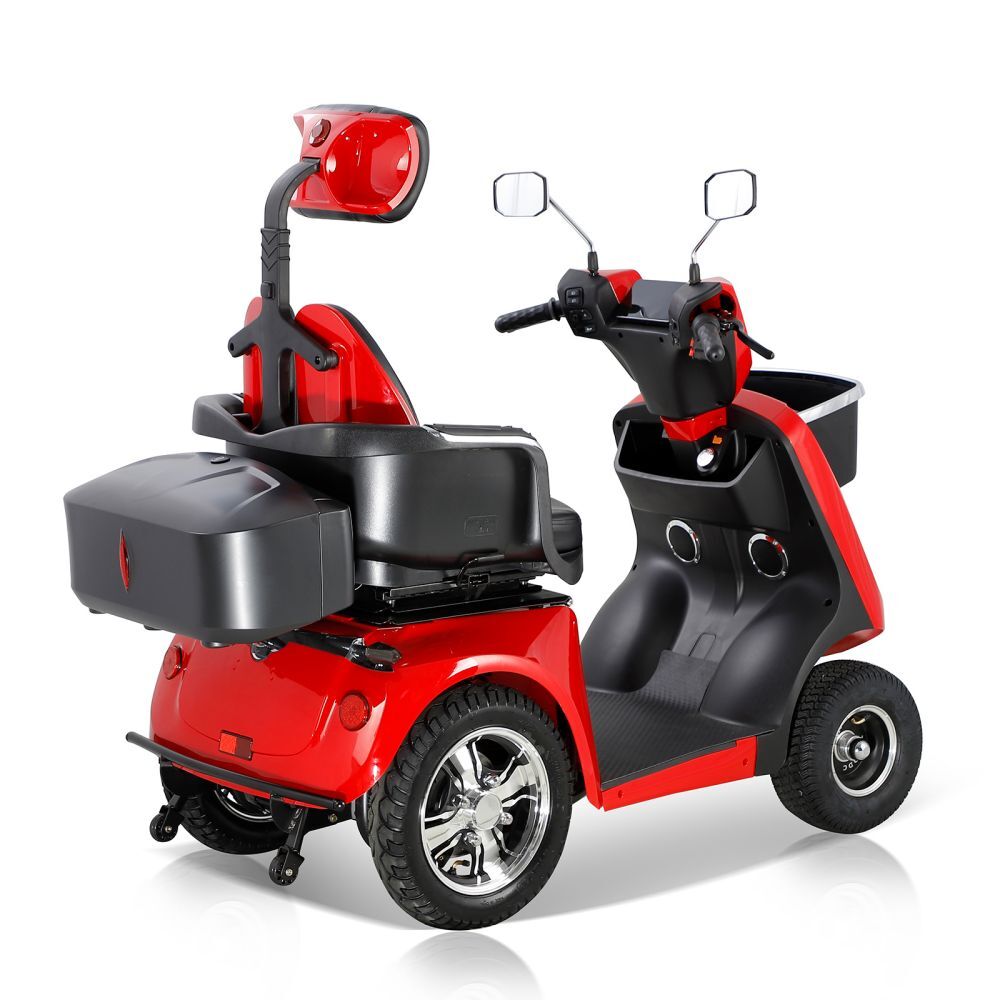 Portable 4 Wheels Heavy Duty 800W Electric Mobility Scooter For Adults