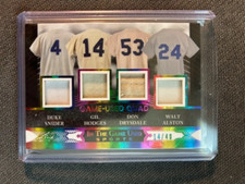 2024 Leaf In the Game Used SNIDER HODGES DRYSDALE ALSTON #14/40 -Hodges Jersey #