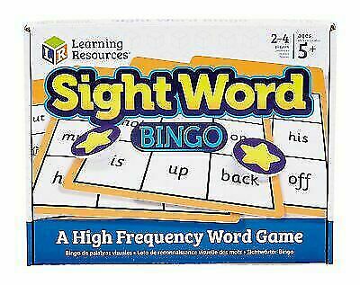 Learning Resources Sight Wort Bingo Spiel Neu