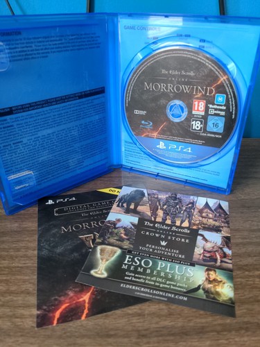 The Elder Scrolls Online Morrowind PS4 PlayStation 4 - Completo CIB - Foto 2 di 4