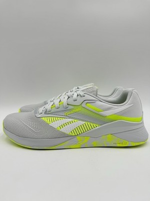 Reebok Men's Nano X4 Size 14 Moon Digital Lime |100204675|