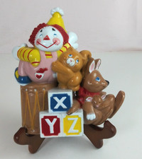 Vintage Burwood Clown Wall Hanging Nursery Decor 3136