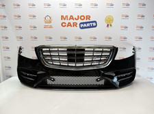 Mercedes-Benz S Class W222 2018-2020 Complete Front Bumper with Grilles / AMG