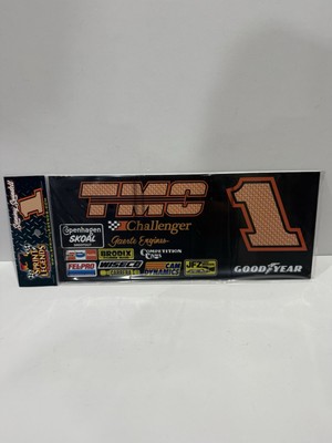 Sprint Legends Sammy Swindell #1 TMC Metal Wing Panel  7 X 16