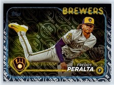 2024 Topps Freddy Peralta 582 Montgomery Club Parallel Milwaukee Brewers #26