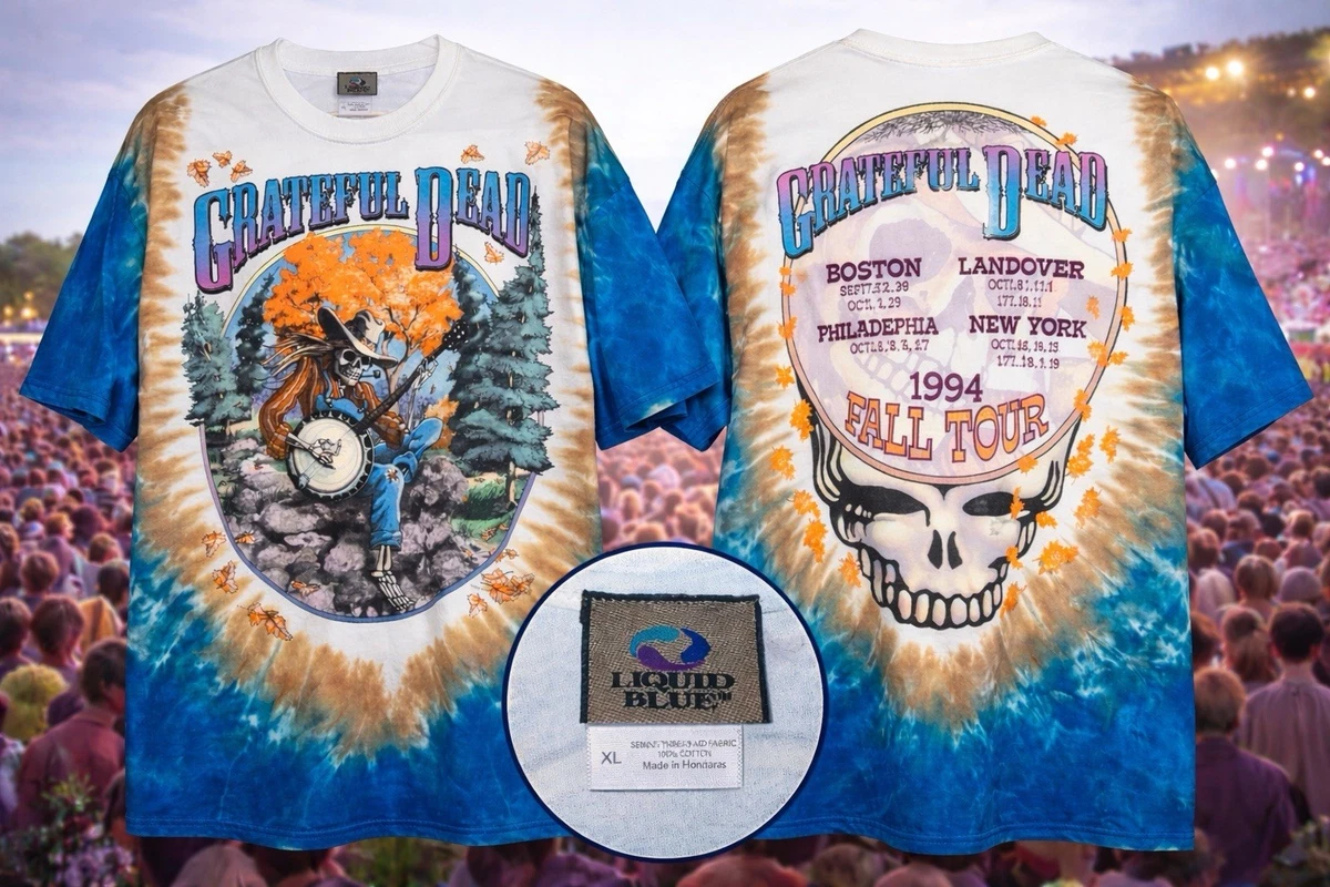Liquid Blue Grateful Dead Shirt In Men's Vintage T-Shirts for sale