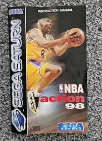 NBA Action 98 - Sega Saturn - Boxed with Manual - PAL - RARE