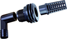 Lifegard Aquatics 1-Inch Bulkhead Fitting Kit
