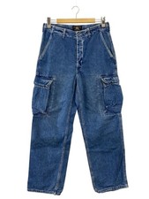 RRL Cargo Pants Three Star 90s Denim Indigo Used