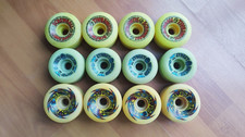 Vintage 80's 90's Santa Cruz skateboard Speed Wheels skate x 3