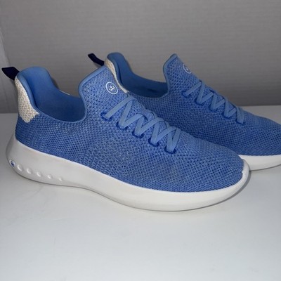 Peter Millar Womens 8 Shoes Blue Hyperlight Glide Knit Sneakers Pull On LS22EF02