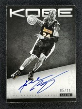 2012 Panini Basketball Kobe Bryant #11 Autographs Auto Los Angeles Lakers /24