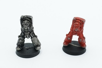 Warhammer 40k Space Marines Terminatoren 2er Set Vintage Metall Miniaturen OOP