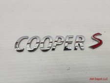2009 Mini Cooper S R56 R57 R55 R60 Rear Trunk Lid Letter Set 51142755618 2755618