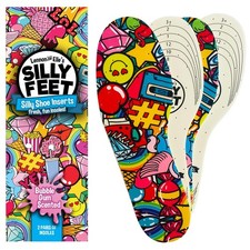 Kids Shoe Insoles Bubble Gum Scented Soft Foam Replacement Inserts for Toddle...