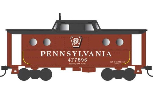 Bowser ~ Escala HO ~ Caboose de acero Clase N5C ~ Pennsylvania PRR #477890 ~ 43402 | Zustand: New
