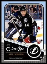 2011 O-Pee-Chee Hockey Nate Thompson 65 Tampa Bay Lightning