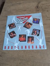 THE KIDS FROM FAME - Body Language - 1983 UK 2-track Vinyl Single