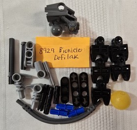 LEGO 8929 BIONICLE: Defilak Matoran of Mahri Nui *missing 1 ball*  (no manual)