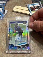2023 Donruss Optic Zay Flowers RR Auto Red /75 Ravens Investment