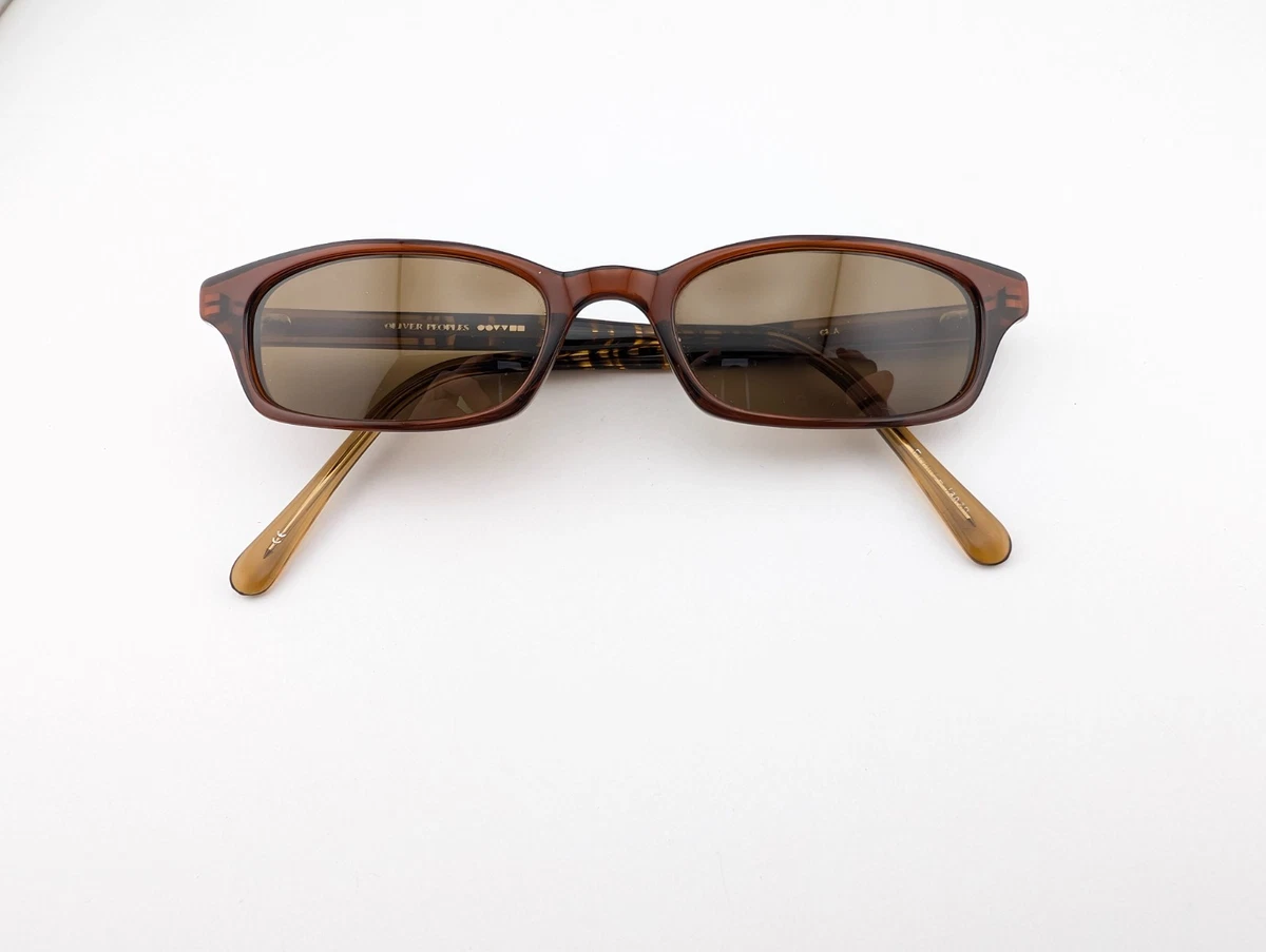 Oliver Peoples Athena SYC Oversized Sunglasses Striped Honey Amber Japan 62mm Oliver Peoples - 1967C (OV5619SU) Sunglasses | Specs Collective main image 2